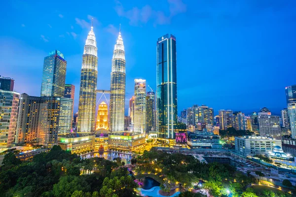 Kuala lumpur sk dış şehirde bina güzel mimari — Stok fotoğraf