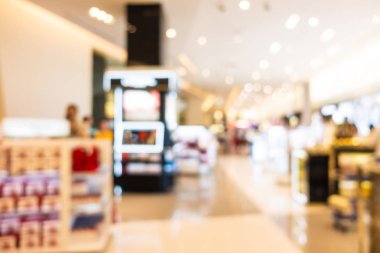 Soyut bulanıklık ve ufuk alışveriş ve perakende iç