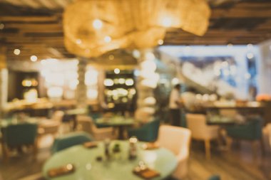 Bulanıklık restoran ve kafe Cafe iç