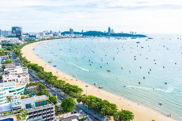 Pattaya Thailand-26 juli 2019 vackert landskap och cityscap — Stockfoto