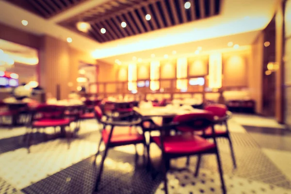 Absztrakt blur és a defocused étterem svédasztalos és a kávé s — Stock Fotó