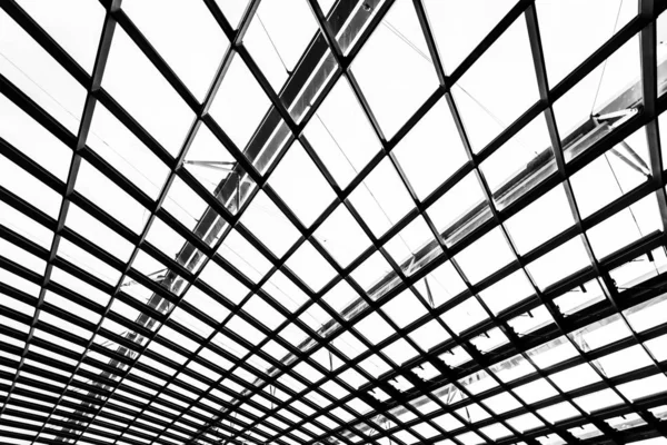 Abstract glass window roof architecture exterior — Stock Photo, Image