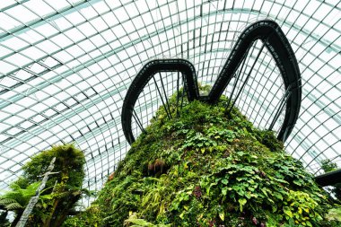 Çiçek kubbe Bahçesi ve greenhous bina güzel mimari