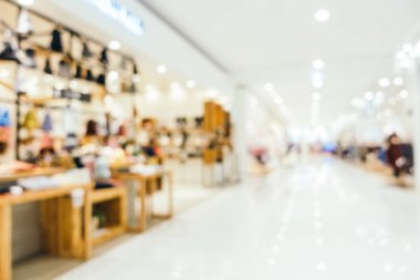 Soyut bulanıklık ve alışveriş merkezinde, ufuk alışveriş merkezi