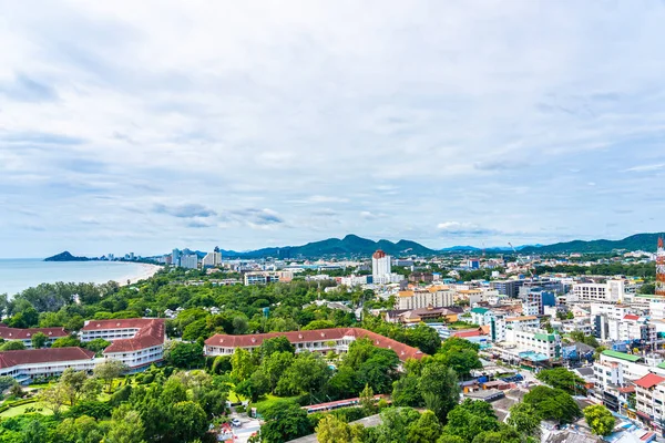 Beautiful landscape and cityscape in hua hin city around sea oce — Stock Photo, Image