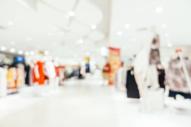 Soyut bulanıklık ve ufuk alışveriş merkezi mağazası