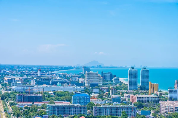 Bela paisagem ao ar livre e paisagem urbana de hua hin — Fotografia de Stock