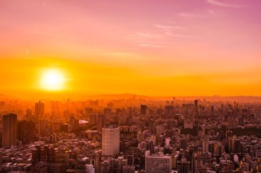 Taipei şehrinin güzel mimarisi