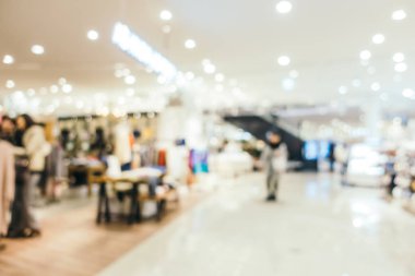 Soyut bulanıklık ve alışveriş merkezinde, ufuk alışveriş merkezi