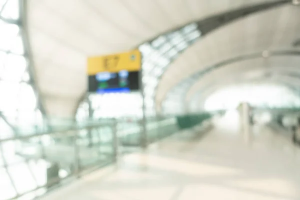 Abstract blur and defocused airport terminal — Stock Photo, Image