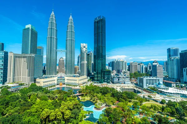 Vacker arkitektur byggnad exteriör i Kuala Lumpur city i — Stockfoto