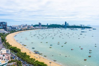 Pattaya Tayland - 26 Temmuz 2019 Güzel manzara ve cityscap
