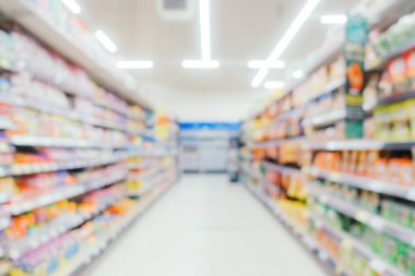 Arkaplan için mağaza içindeki soyut bulanıklık ve defocus alışveriş merkezi