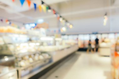 Arkaplan için mağaza içindeki soyut bulanıklık ve defocus alışveriş merkezi