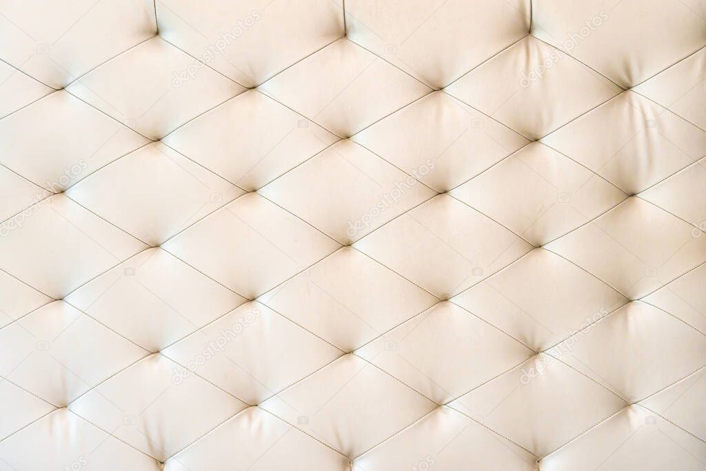 White leather texture and surface for background
