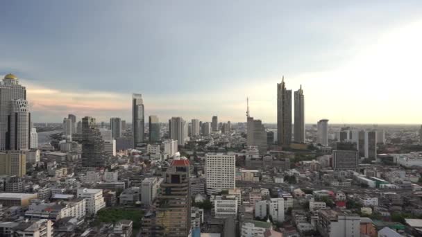 Escénicas Imágenes Moderna Megalópolis Ciudad Asiática — Vídeos de Stock
