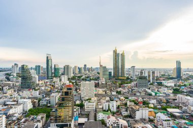 Bangkok, Tayland - 25 Haziran 2020: Tayland 'ın Bangkok şehrinde güzel bir mimari bina