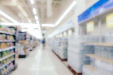 Arkaplan için mağaza içindeki soyut bulanıklık ve defocus alışveriş merkezi