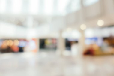 Arkaplan için mağaza içindeki soyut bulanıklık ve defocus alışveriş merkezi