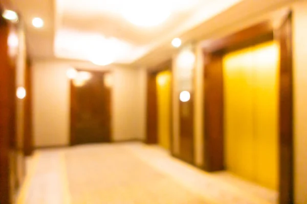 Abstract Blur Defocus Hotel Lobby Interior Background — Stock Photo, Image