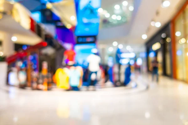 Abstract Blur Defocused Shopping Mall Retail Department Store Interior Background — Stock Photo, Image