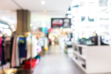 Soyut bulanık lüks alışveriş merkezi ve mağazanın iç kısımlarında arka plan için perakendeciler