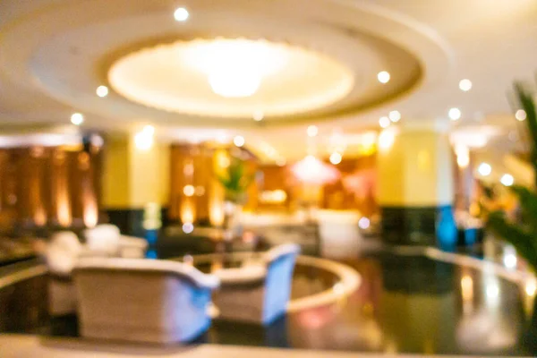 Abstrato Borrão Hotel Luxo Lobby Interior Para Fundo — Fotografia de Stock