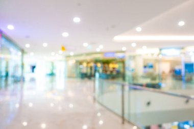 Arkaplan için mağazanın iç kısımlarında soyut bulanıklık ve odaklanmış alışveriş merkezi perakendecisi