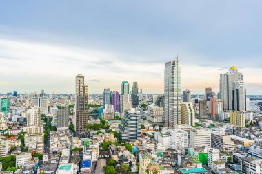 Bangkok, Tayland - 25 Haziran 2020: Tayland 'ın Bangkok şehrinde güzel bir mimari bina