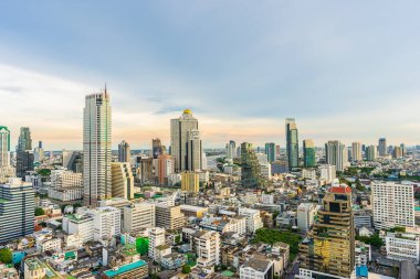 Bangkok, Tayland - 25 Haziran 2020: Tayland 'ın Bangkok şehrinde güzel bir mimari bina