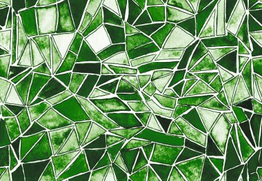 Kusursuz desensiz arka plan dokusu suluboya lekeler mozaik kaotik kaotik gradyan yeşil parlak arka plan yaz yaratıcılık çizimi duvar kağıdı ambalajı kağıt perdeler dekoratif mobilya iç mimari el yapımı sanat tasarımı 