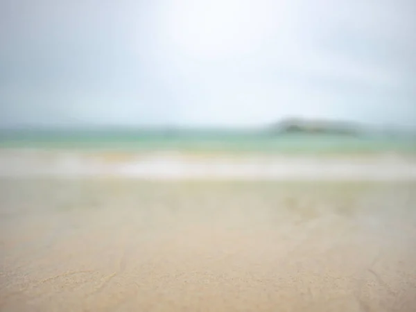 热带田园诗海滩在假期时间 假期在海滩上 夏天概念 — 图库照片