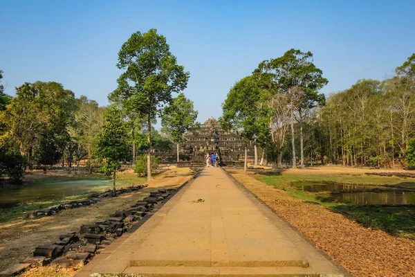 Siemreap Kambodża Lutego 2016 Angkor Wat Angkor Thom Siem Reap — Zdjęcie stockowe