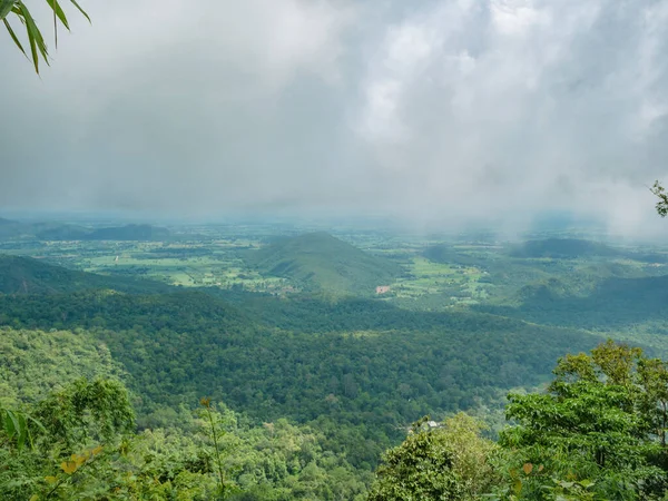 Bela Vista Caminho Para Topo Montanha Khao Luang Parque Nacional — Fotografia de Stock
