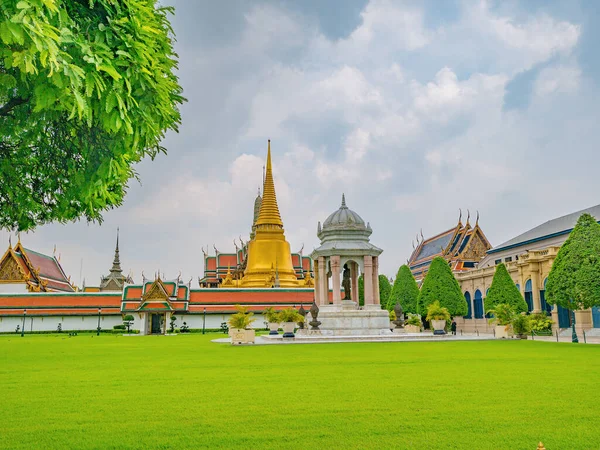 Wat Phrakeaw Temple Cloud Sky Wat Phrakeaw Temple 태국의 수도의 — 스톡 사진