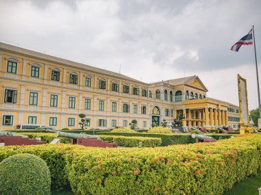 Bangkok / Tayland - 8 Ekim 2018: Bangkok Tayland 'daki Savunma Bakanlığı binası