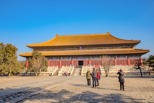 Peking Kina Februari 2017 Changling Tomb Ming Dynasty Tombs Shisanling — Stockfoto