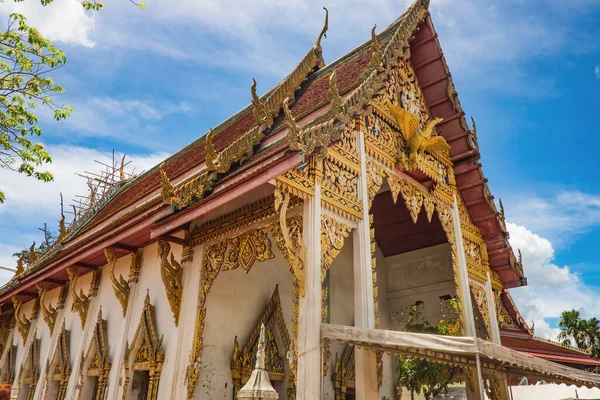 Mat Thong Khang Temple Samut Songkhram Thailand Wat Thong Khang — 스톡 사진