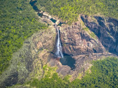 The tallest waterfall of Australia, Wallaman Falls clipart