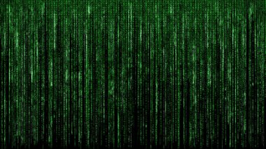 dijital bilgisayar korsanı kod soyut yeşil networ