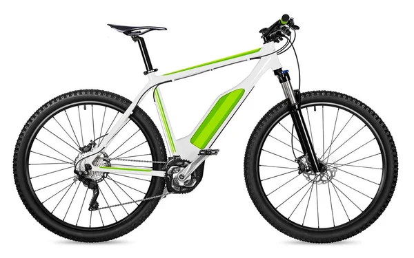 Fantasy fictitious design of an ebike pedelec with battery power — Stock Photo, Image