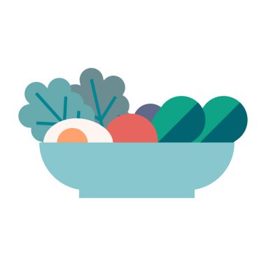Salata vektör çizim
