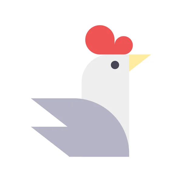 Vector de pollo Ilustración — Vector de stock