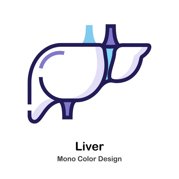 Pictogram lever mono kleur — Stockvector