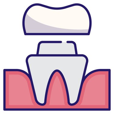 Diş crown Linecolor