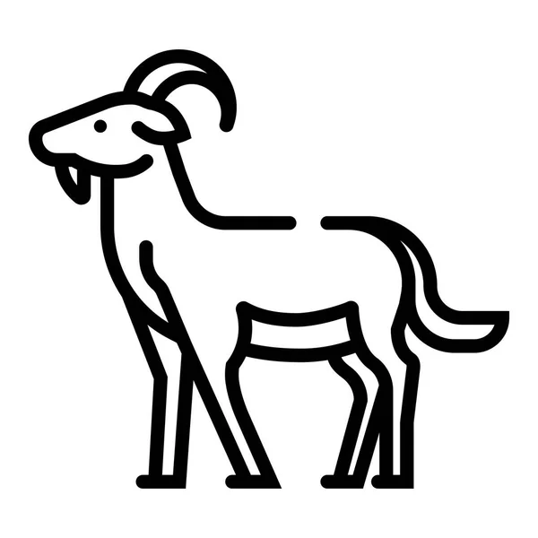 Goat Line illustration — Stock vektor