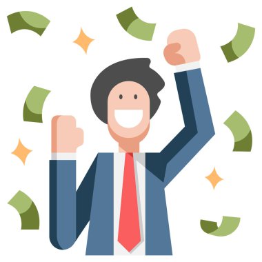 Servet düz illüstrasyon