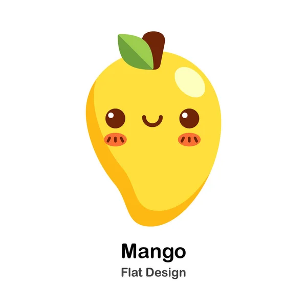 Mango icono plano — Archivo Imágenes Vectoriales