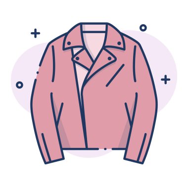 Ceket Linecolor illüstrasyon