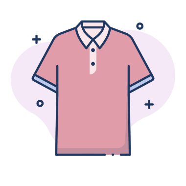 Polo gömlek Linecolor illüstrasyon